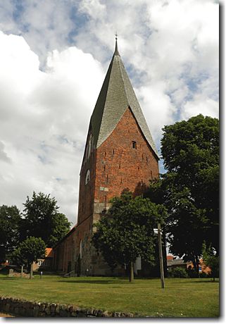 Die St.-Jürgen-Kirche in Gettorf