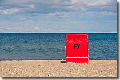 Der rote Strandkorb F7