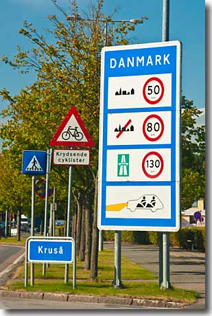 Verkehrsregeln in Dänemark