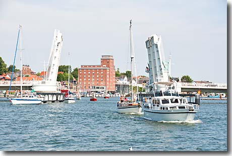 Maritimes Spektakel auf der Schlei in Kappeln Maritimes Spektakel auf der Schlei in Kappeln