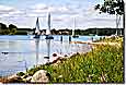 Segeln auf der Schlei in Rabelsund