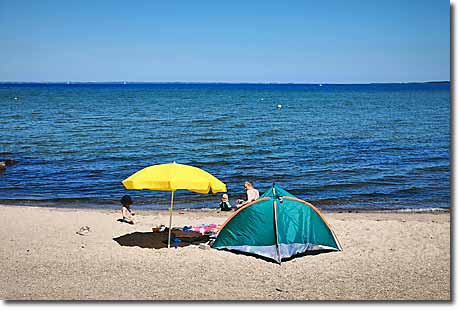 Ostseestrand Ohrfeldhaff in Niesgrau